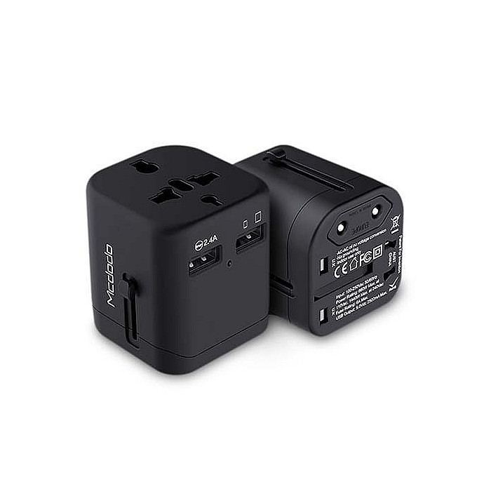 Mcdodo Dual USB Ports Universal Travel Adapter